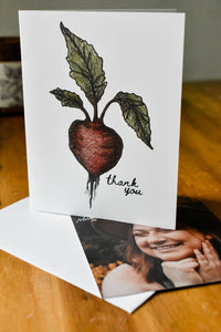 Jamie's Beet "Thank You" Card